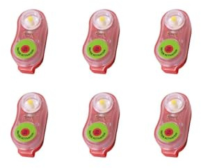 Generico Gilet di Salvataggio, 4/6 Pezzi, Luce A LED, Giubbotto Salvavita Flash, per Sopravvivenza in Acqua di Emergenza (6)