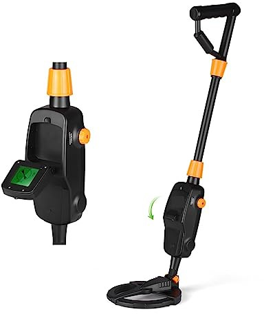 Rilevatore di metalli MD1008A Metal Detector Gold Pinpointer professionale Gold Digger Treasure Hunter Tracker Seeker con bobina di ricerca impermeabile(Generation 2)