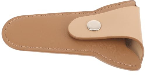 MOBUTOFU Nagelscheren etui aus Robustem Leder Kompakte mit Rutschfestem Griff Schützender Aufbewahrungsbeutel für Maniküre Nagelpflege und Nagelhaut scheren Ergonomisch und Langlebig