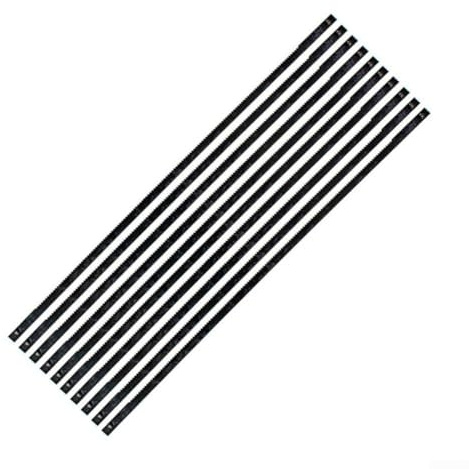 FABULETTA Laubsägeblatt, 150 mm, 24 TPI Stift-Design, für Holzbearbeitungswerkzeuge, kompatibel mit 16,5 cm (6,5 Zoll), 10 Stück