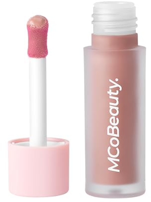 MCoBeauty Dream Liquid Dewy Blush - Soft Pink Shade - Highly Pigmented Liquid Tint - Buildable Flush of Colour - Everyday Blush - Glowing with Light-Reflective Mica - Blendable Dewy Finish - 4.6ml