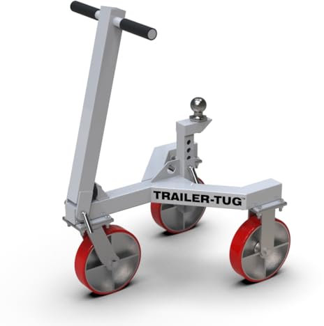 Trailer Tug - Supports up to 20,000LBS - 3,500 lb Max Tongue Weight - Mover for RV, Boat, Camper, Flatbed, Enclosed Trailers - Heavy Duty - World's Greatest Trailer Dolly