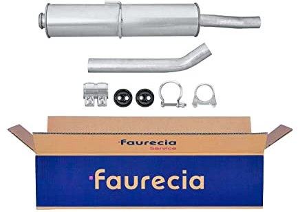 HELLA 8LB 366 020-201 Silenziatore anteriore - Easy2Fit® Kit - anteriore - in due pezzi - Kit con parti annesse - per es. PEUGEOT 806
