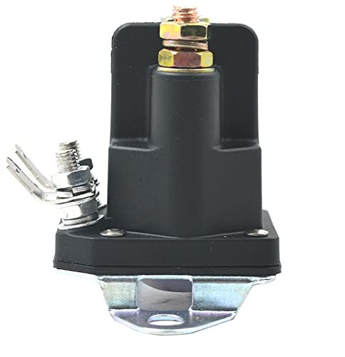 NICRX Relè Avviamento Solenoide Relè solenoide di avviamento per Tosaerba per Castel Garden o Stiga per Murray per Twin-Cut per Turbo-Cut per Hercules per Sabo