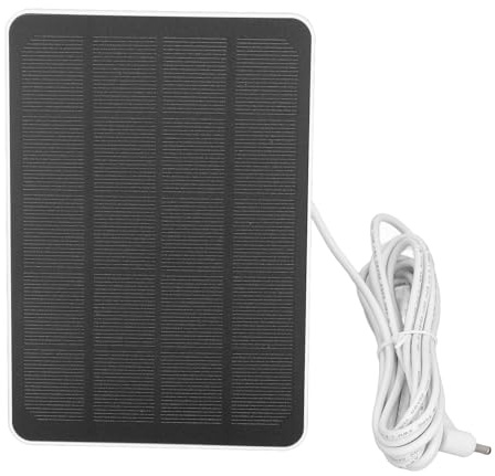 10 W Solarpanel-Ladegerät, 6 V, IP65, Wasserdicht, Trinkbar, Kamera, Solarbetriebenes Ladegerät, Solar-Ladegerät, Powerbanks für Ring Spotlight Cam für Ring Stick Up Cam