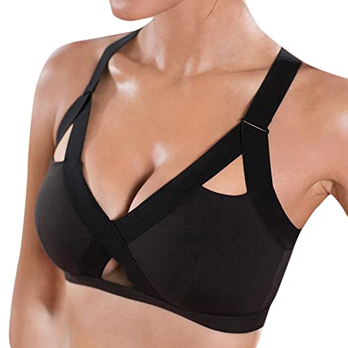 Soutien Gorge Bretelle Amovible Femme Soutien-Gorge Grande Taille Soutien Gorge Correcteur De Posture Combishort Femme Bustier Femme Gaine Post Opératoire Brassiere Dentelle sous # # #