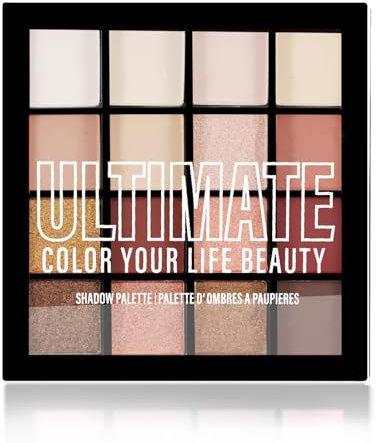 Boobeen Bunte Lidschattenpalette Makeup-16 Farben, matter und glitzernder Lidschatten, leuchtende Lidschattenpaletten, mischbar, einfach, um dramatische Glamour Looks zu kreieren (4#)