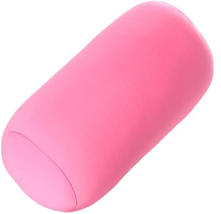 Almohada en rollo de microbolas, cojín de tubo de microbolas | Almohada cervical de soporte para el cuello para mayor comodidad,Traversin suave para la espalda, gorro de viaje para yoga, cama