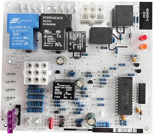 903429 M1 Series Furnace Control Board Control Circuit Board Replacement for Nordyne Inter-therm Miller, Replaces 624602, 6246020, 624602A, 624602B 624640