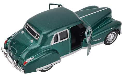 SASKATE Oldtimer Im Maßstab 1:32, Vintage-Druckguss-Modellspielzeug für Kinder, Klassisches Legierungsautomodell, Spannendes Puzzle-Spielzeug Zur Entwicklung der Fantasie (Grün)