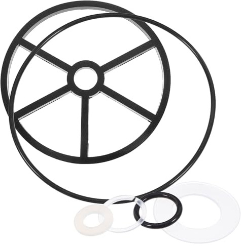 jojofuny Kit de Juntas para Válvula de Filtro de Piscina 1/2 Pulgada, Sellos de Repuesto Resistentes para Filtros de Depuradoras en Piscinas Residenciales