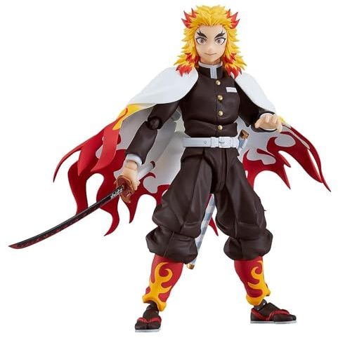 Max Factory Demon Slayer: Kimetsu no Yaiba Figur Figma Kyojuro Rengoku 15 cm