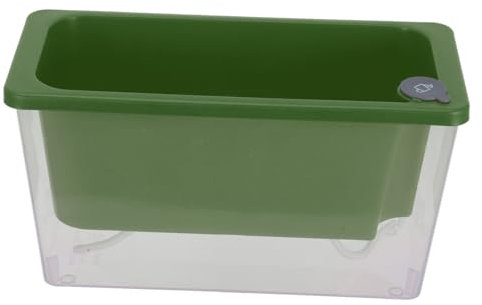KITANDOVE Maceta Auto-riego para Plantas De Interior y Exterior Diseño Rectangular Sistema De Autorriego para Flores y Verduras Balcón Maceta Multifuncional para Cultivo De Plantas