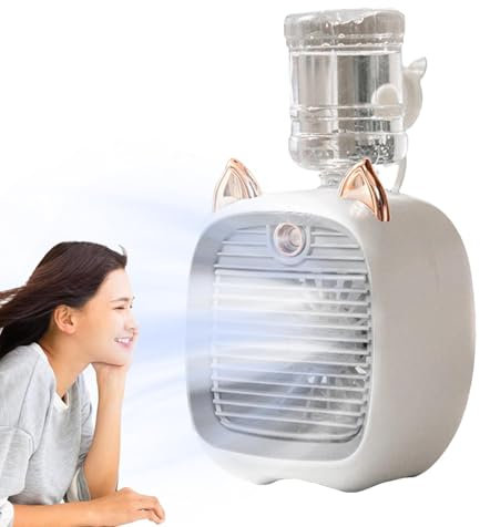 Ventilateur de climatiseur Ventilateurs de brumisation AC rechargeables à