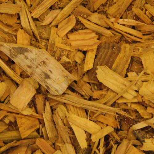 Hamann Holzhackschnitzel gelb 50 l