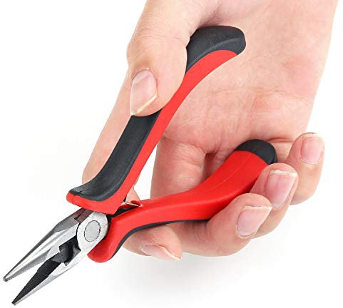 TuToy 23Pcs Tools Kit Box Rosa Frauen Damen Mädchen Weibliche Handwerkzeuge Zangen Tragbar