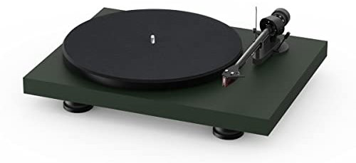 Project Debut Carbon Evo 2M Red, Vert Satiné Platine Vinyle HiFi