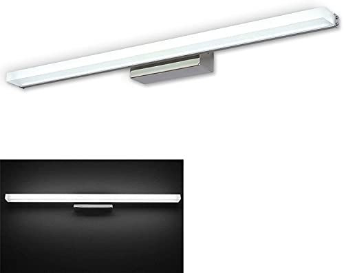 20W 1600LM LED Spiegelleuchte 100CM, LED Schminklicht Badleuchte Wandleuchte Badlampe für Badzimmer und Wandbeleuchtung, Spiegelschranklampe Schrankleuchte Bad Spiegellampe, 6000K Kaltes Weiß licht