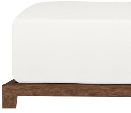 uncover by SCHIESSER Edeljersey Spannbettlaken New Jersey | 100% Baumwolle | Oeko-TEX | Matratzenhöhe bis 20cm | 100x200cm | Weiß