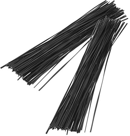 YARNOW 1000pcs Twisted Ties Wire Ties Reusable Cable for Gardening Iron Wire for Plant Binding and Cable Management Coated Cord