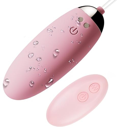 Sex-Spielzeug für die Paare,Beckenbodentrainer für Frau,Vibrator mit Fernbedienung,Vibration für Frauen Liebeskugeln für Die Frau,Sexspielzeug für paare Zu Zweit (Rosa)