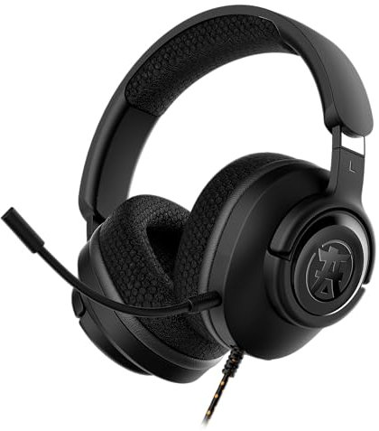 AKUMA Casque Gaming Filaire SEINEN H04 – Micro avec Réduction de Bruit, Son Stéréo 50mm, Jack 3,5mm – Compatible PC, PS4,PS5, Xbox, Switch, Switch2,Smartphone – Confort Prolongé