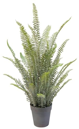 Leaf Artificial Realistic Natural Look Moss Fern in Pot