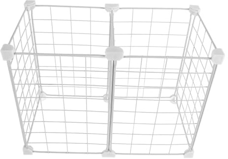 FIXOSHEE Séparateur De Congélateur Coffre Panier Métallique Pour Stockage Alimentaire Organisateur De Rangement Pour Congélateur Profond Conteneur De Stockage