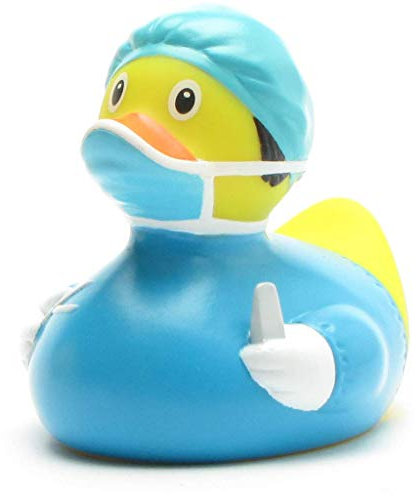 Duckshop I chirurgo Paperella da bagno I paperella – L: 8,5 cm