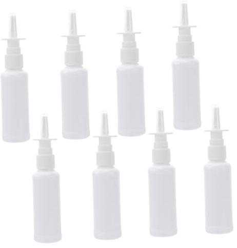 20 Stücke Nasenzerstäuber Nachfüllbare Nasenspray Flaschen Pumpzerstäuber Feine Nebel Leere Sprühflasche aus Kunststoff