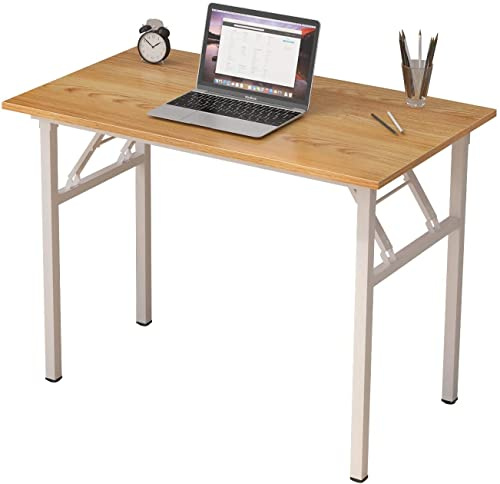 SogesPower Klapptisch Computertisch Tragbare Hochleistungstische für das Home Office, Camping, Workstation Study Desk Konferenztisch für das Home Office, LP-AC5