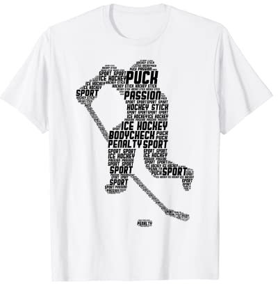 Eishockeyspieler Eishockey Männer Kinder Jungen T-Shirt