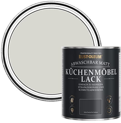 Rust-Oleum abwaschbare Küchenschrankfarbe in grau mit Matt Finish - Birke 750ML