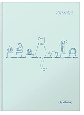 herlitz Schülerkalender 22/23, A5, Basic Line Art, 1 Stück