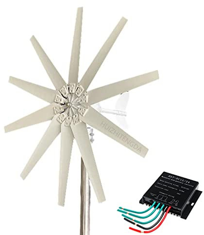 12000W Portable VerticalWind Power, 110V/220V vindkraftverk GeneratorBine Generator Kit med laddningskontroll för gård, motorväg, bergsområden,48v