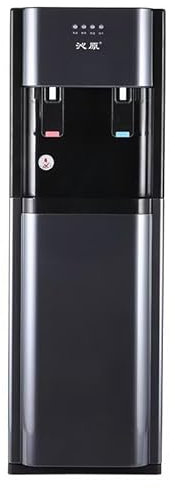 Bottom Loading Bottle Water Boiler Floor Standing Water Dispenser Silent Freestanding Water Dispenser Warm or Hot Water Ideal for Families (Teal Gray)