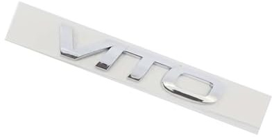 SANNITOU Coche Emblema para Vito,Insignia Logotipo Capó Delantero O Puerta del Maletero Pegatinas Logo Accesorios Coche