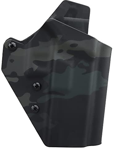Peminkoo G1ock 17 Holster Taktische Jagd IWB KYDEX Holster für Pistole G1ock 19/19X/23/32/45 Rechte Hand Airsoft Pistole Holster Fall