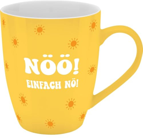 Tasse mit Motivdruck Nöö! Einfach Nö!, mit Banderole