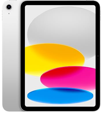 Apple iPad con chip A16: display Liquid Retina da 11'', 128 GB, Wi Fi 6, fotocamera frontale e posteriore da 12MP, Touch ID, autonomia di un giorno intero di batteria — Argento
