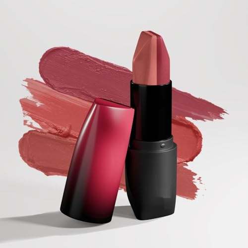 3-In-1 Matte Lipstick | 3 Unique Shades in 1 | Long-Lasting, Transfer-Proof & Highly Pigmented | Non-Drying Formula | 12H Wear (03 Caramel Rose, 3.8g)
