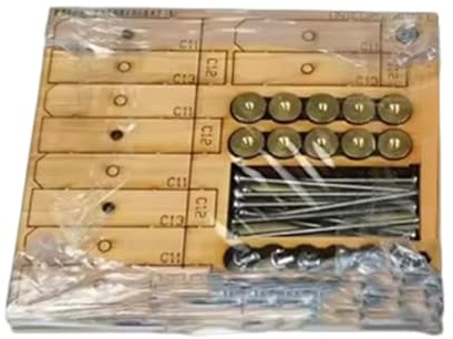 TAIZhiChen Pinces de Bordage pour Coque de modèle de Navire, Outils de Fabrication Pratiques, kit de Serrage Facile à Assembler, 34mm