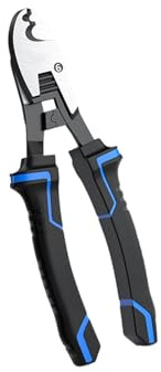 Pinze per elettricisti in acciaio, tagliacavi da 6/8/10 pollici, impugnatura ergonomica antiscivolo, uso industriale, filo diagonale