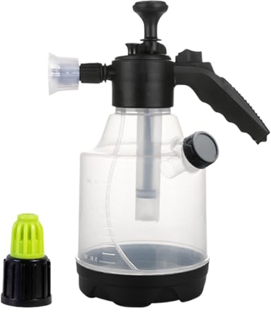 Flacone spray schiumogeno - Spruzzatore a pressione con pompa manuale da 3 litri con flaconi spray di costruzione durevole per la pulizia efficiente Design con ugello regolabile Dettagli auto Irrigazi