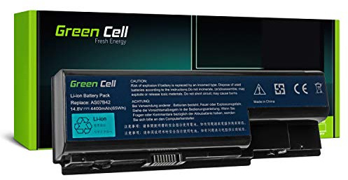 Green Cell Standard Serie AS07B31 AS07B32 AS07B41 AS07B42 AS07B51 AS07B52 AS07B61 AS07B71 JDW50 Akku für Acer/eMachines/Packard Bell Laptop (8 Zellen 4400mAh 14.8V Schwarz)