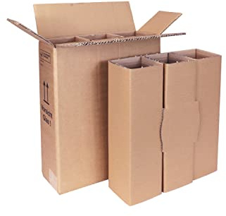smiley pack Flaschenversandkarton 3 Flaschen inkl. Einlagen (100)