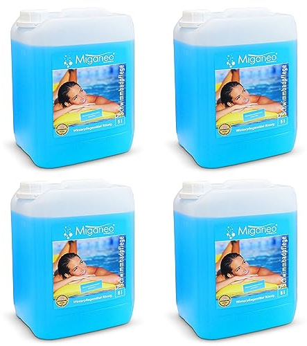 Miganeo Winterpflegemittel/Überwinterungskonzentrat 20 Liter - Algenverhütung | pH-Stabilisierung | Kalkverhütung