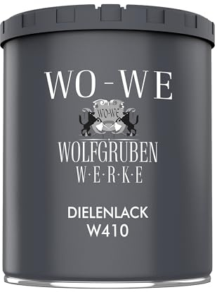 Dielenlack Parkettlack Treppenlack Holzlack Lack Holzboden Seidenglänzend - 750 ml