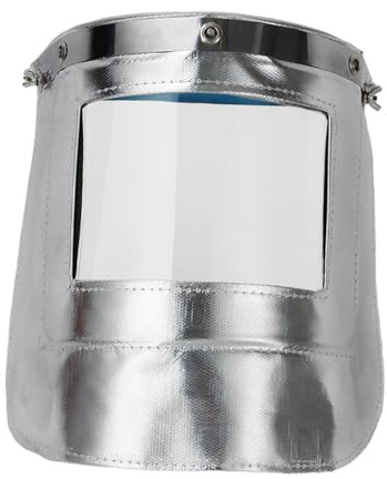 Fonowx Welder Mask Heat Resistant Smelting Large View Range Women Men Welding Mask