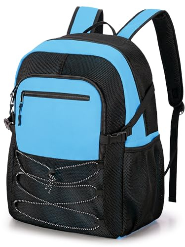 Fasrom Strandtasche xxl Familie Strand Rucksack Badetasche Damen Herren Strandtasche Wasserdicht Groß Blau